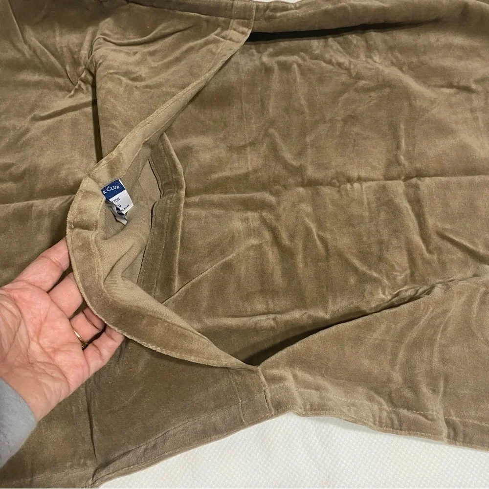Set of 2 Charter Club Standard Coffee Velvet Sham